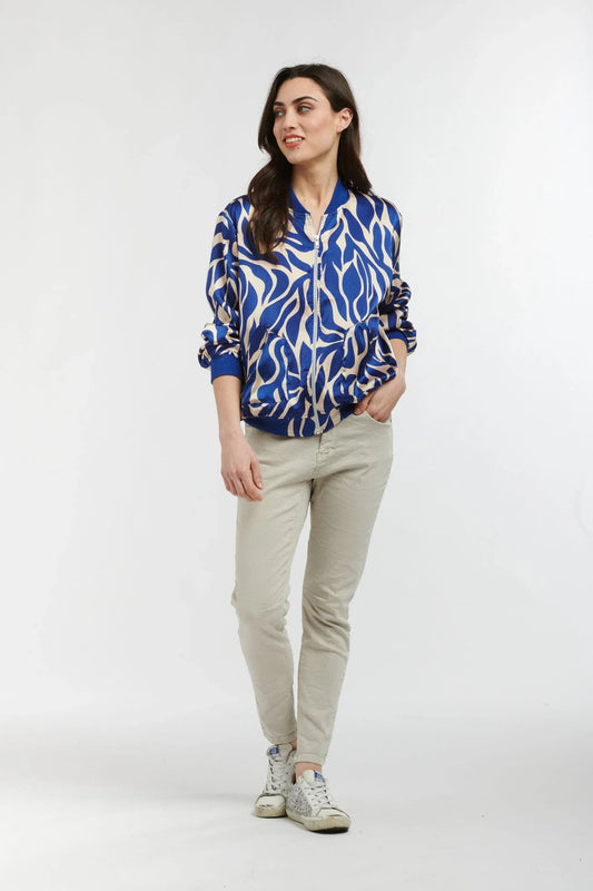 Italian Star Cafe Jacket - Blue