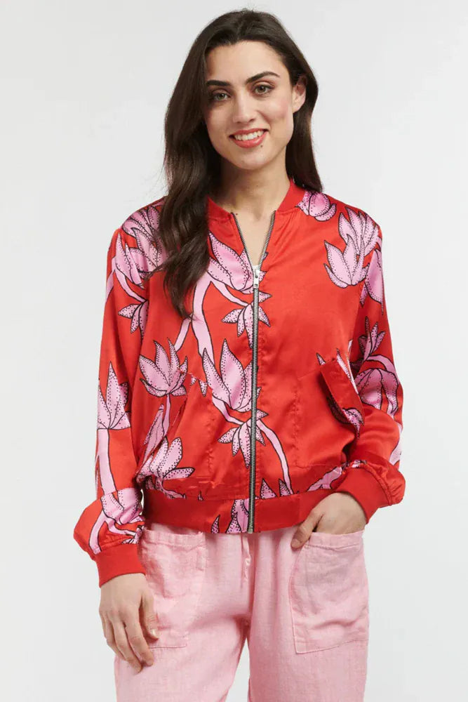 Italian Star Cafe Jacket - Red