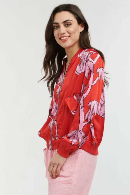 Italian Star Cafe Jacket - Red