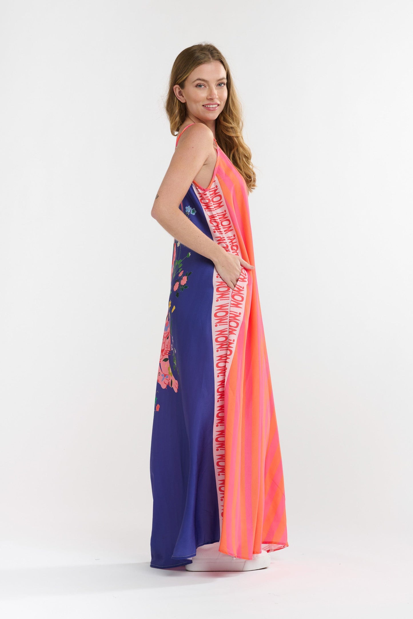 Melina Dress - Wow Print