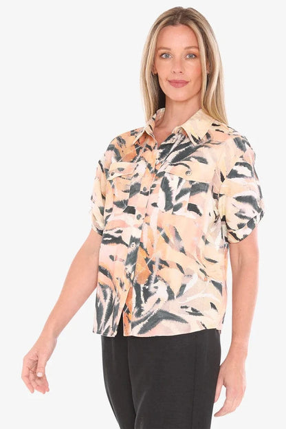 JUMP AFRIQUE SHIRT - Pinkhill -  - [] - Darwin boutique - Australian fashion design - Darwin Fashion - Australian Fashion Designer - Australian Fashion Designer Brands - Australian Fashion Design 