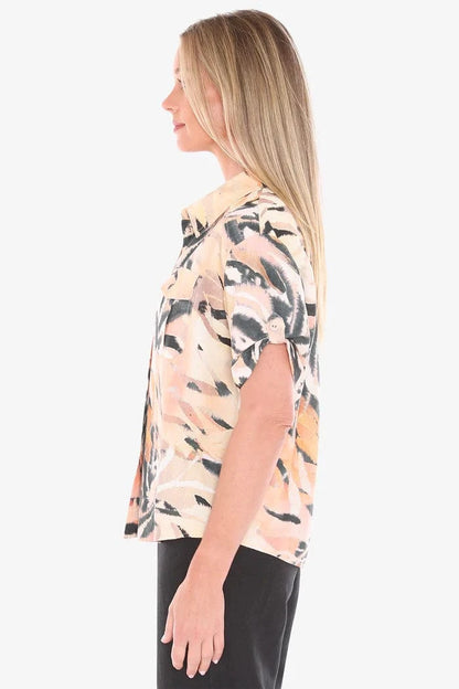 JUMP AFRIQUE SHIRT - Pinkhill -  - [] - Darwin boutique - Australian fashion design - Darwin Fashion - Australian Fashion Designer - Australian Fashion Designer Brands - Australian Fashion Design 