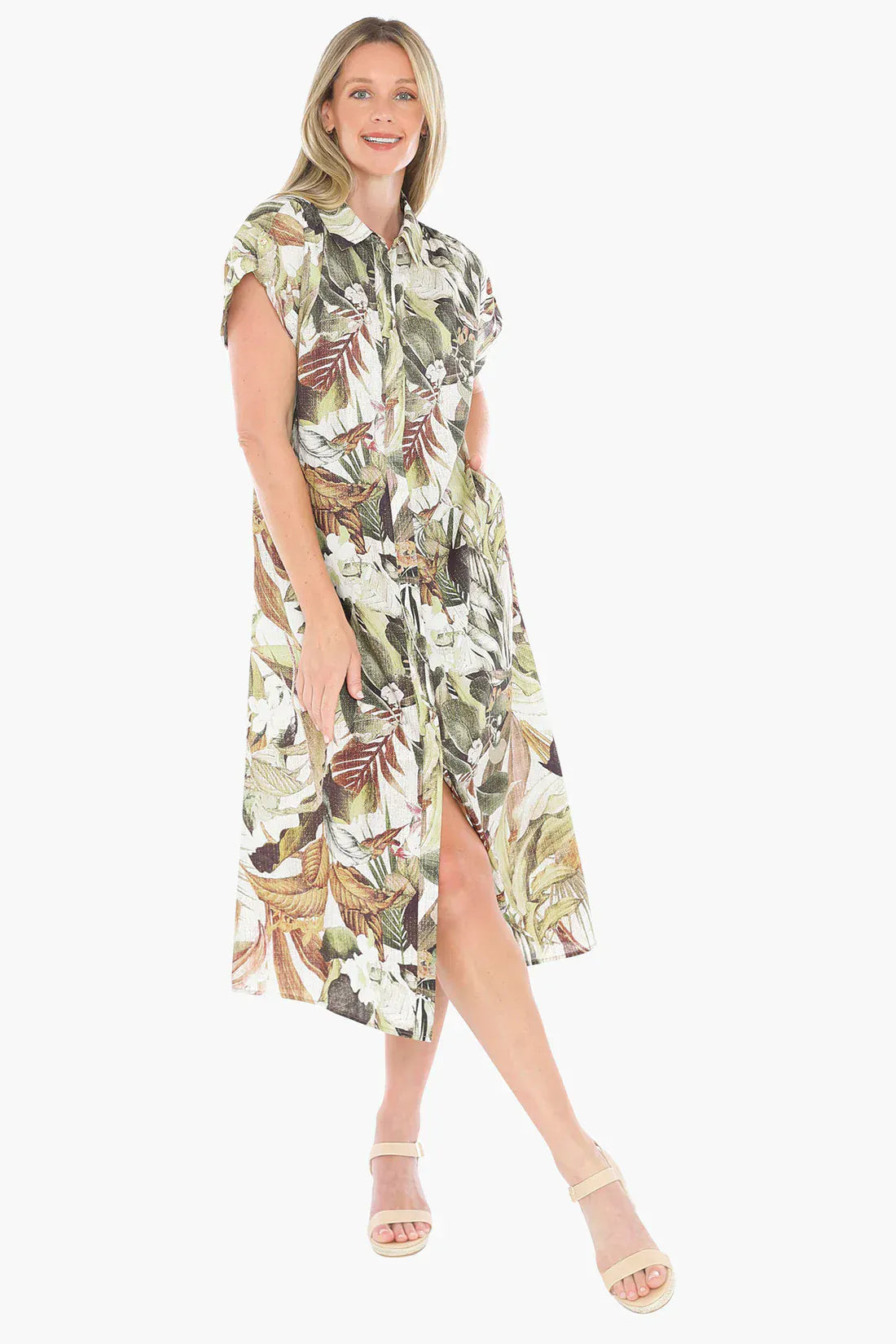 Jump Balmy Tropics Dress - Pinkhill -  - [] - Darwin boutique - Australian fashion design - Darwin Fashion - Australian Fashion Designer - Australian Fashion Designer Brands - Australian Fashion Design 