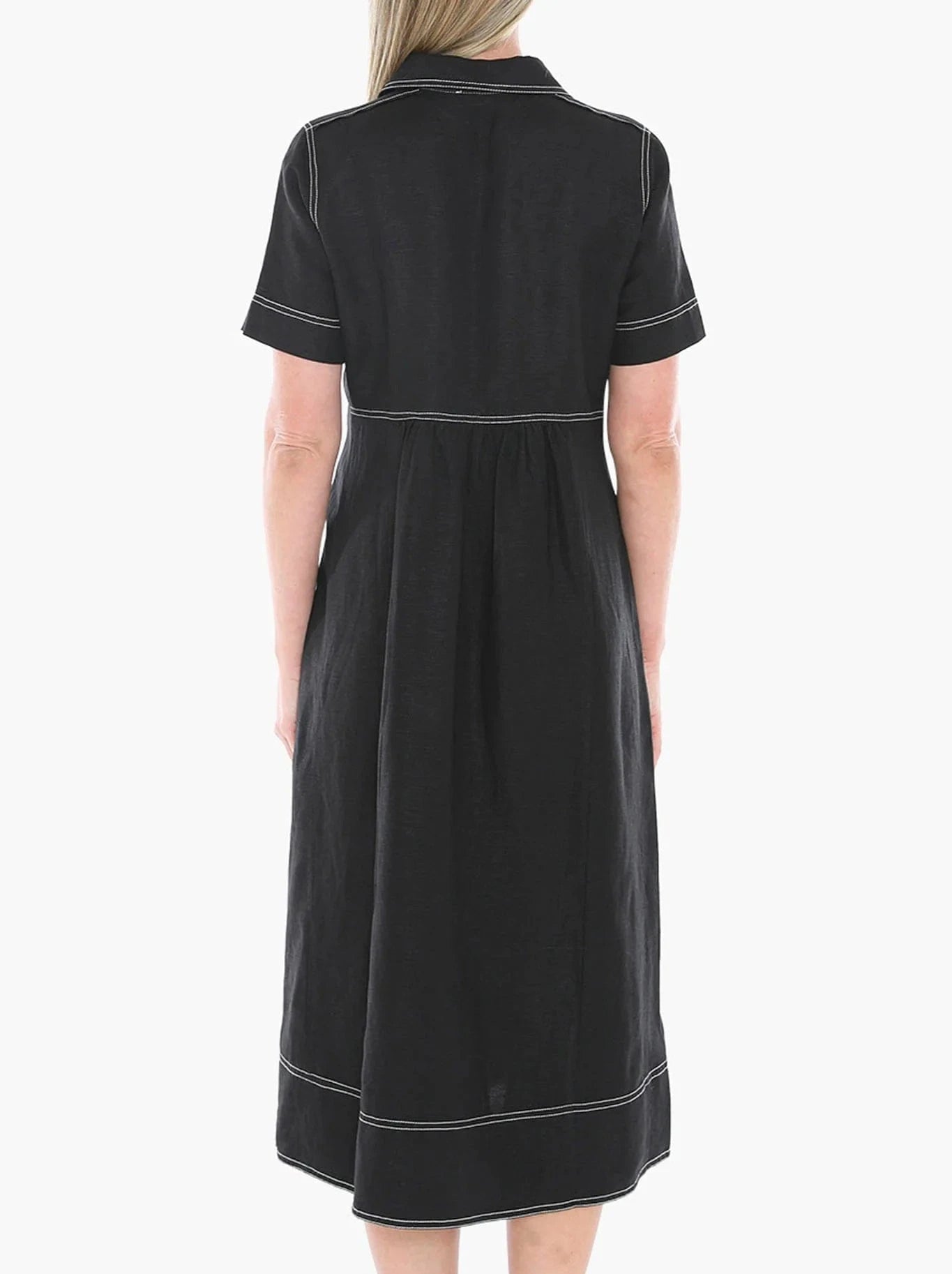 JUMP CONTRAST STITCH DRESS - Pinkhill -  - [] - Darwin boutique - Australian fashion design - Darwin Fashion - Australian Fashion Designer - Australian Fashion Designer Brands - Australian Fashion Design 