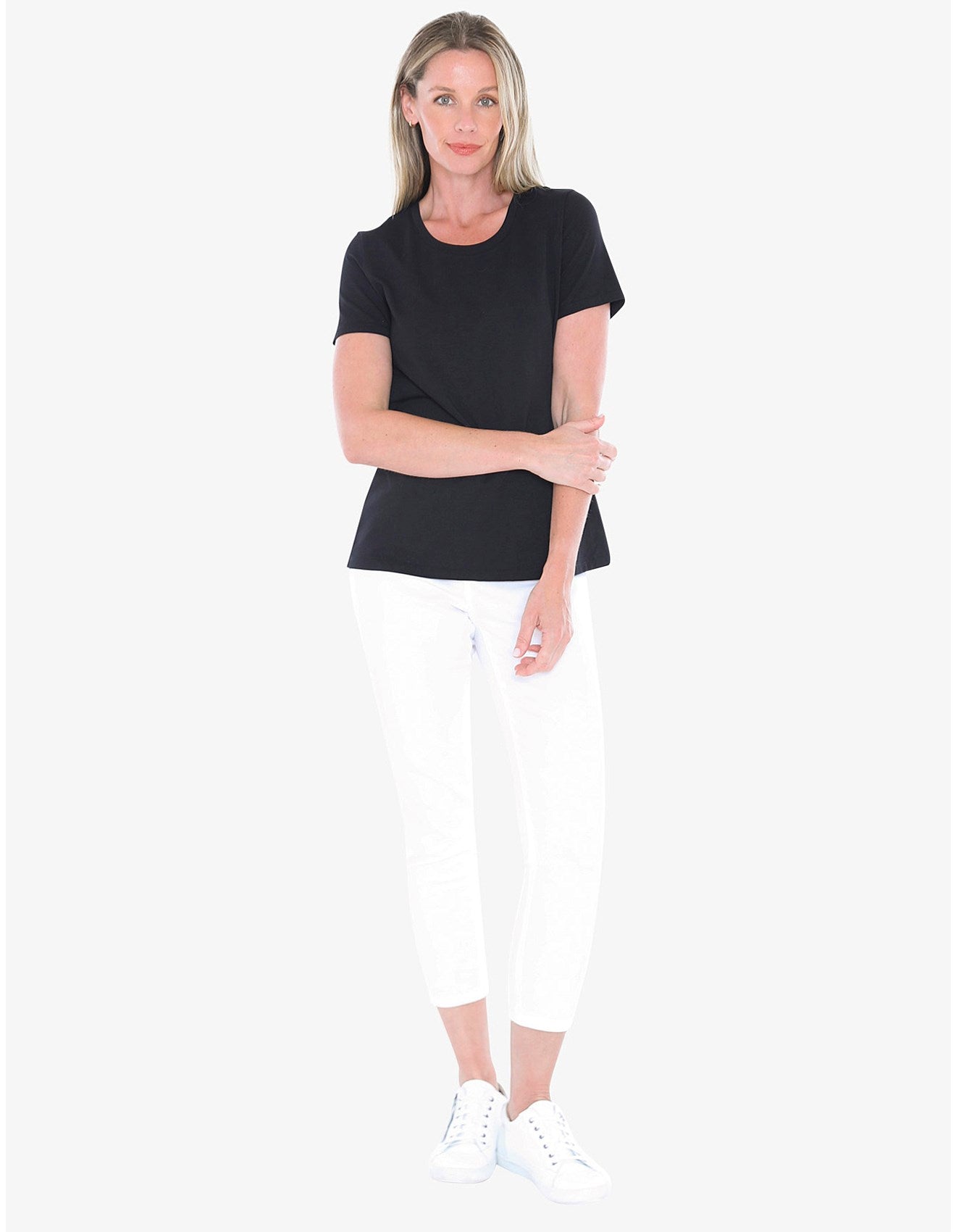 JUMP CORE SHORT SLEEVE TEE - BLACK - Pinkhill -  - [] - Darwin boutique - Australian fashion design - Darwin Fashion - Australian Fashion Designer - Australian Fashion Designer Brands - Australian Fashion Design 