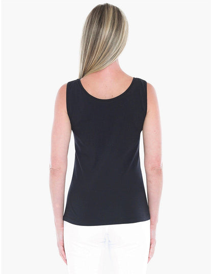JUMP CORE TANK - BLACK - Pinkhill -  - [] - Darwin boutique - Australian fashion design - Darwin Fashion - Australian Fashion Designer - Australian Fashion Designer Brands - Australian Fashion Design 