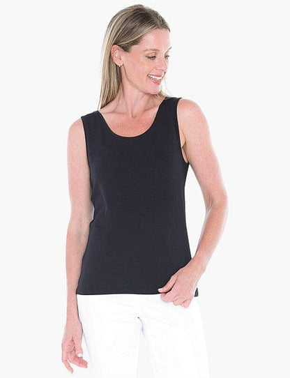 JUMP CORE TANK - BLACK - Pinkhill -  - [] - Darwin boutique - Australian fashion design - Darwin Fashion - Australian Fashion Designer - Australian Fashion Designer Brands - Australian Fashion Design 