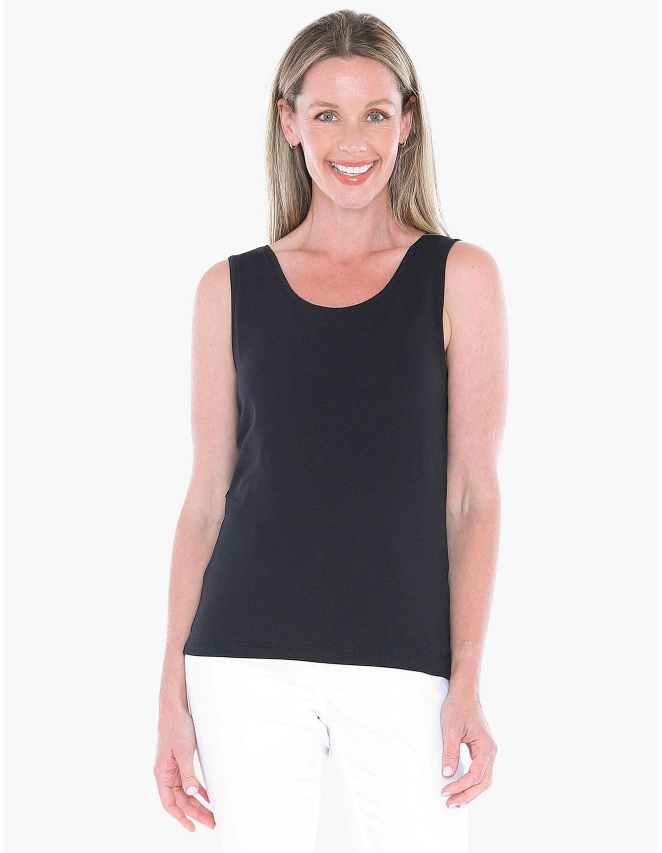 JUMP CORE TANK - BLACK - Pinkhill -  - [] - Darwin boutique - Australian fashion design - Darwin Fashion - Australian Fashion Designer - Australian Fashion Designer Brands - Australian Fashion Design 