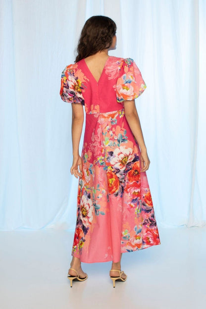 Kachel Arianna Dress - Vivid Petals