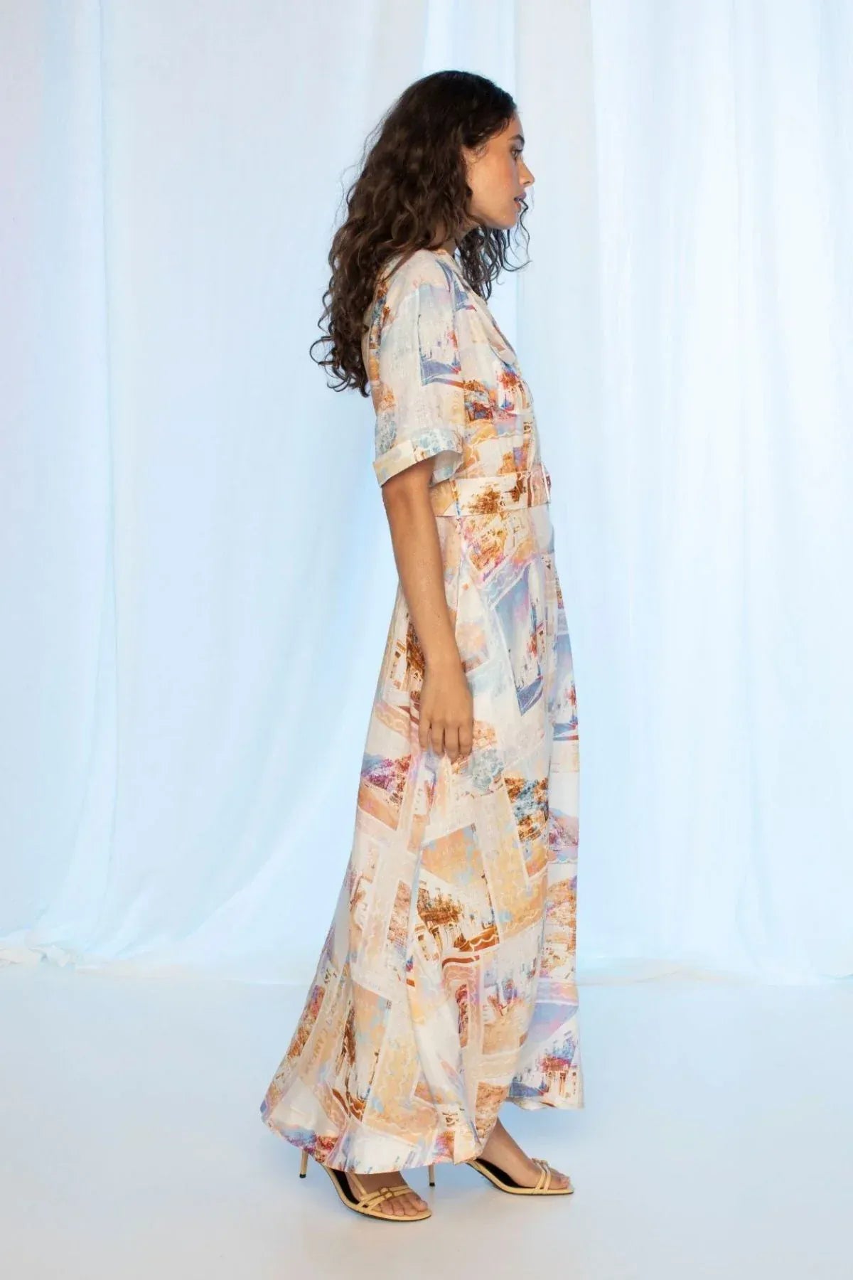Kachel Carrie Maxi Dress - Amalfi - Pinkhill -  - [] - Darwin boutique - Australian fashion design - Darwin Fashion - Australian Fashion Designer - Australian Fashion Designer Brands - Australian Fashion Design 