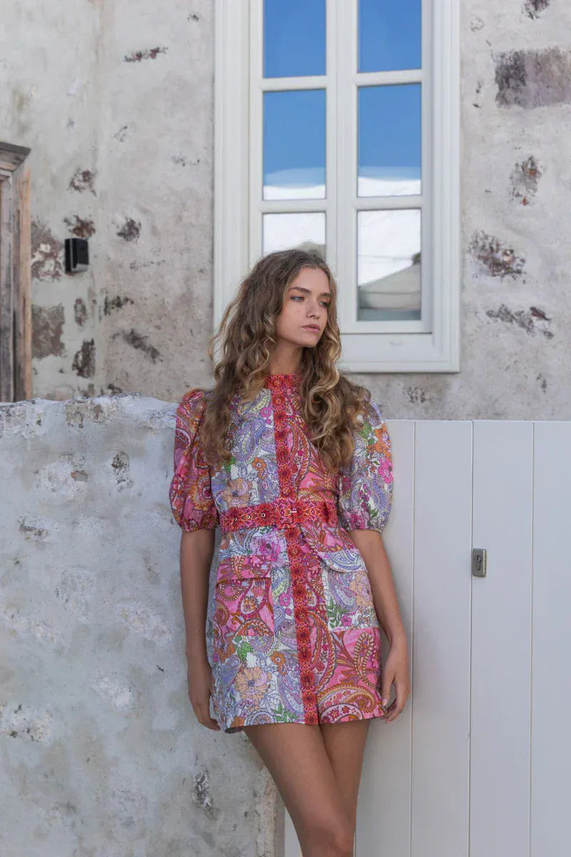 Kachel Hazel Mini Dress