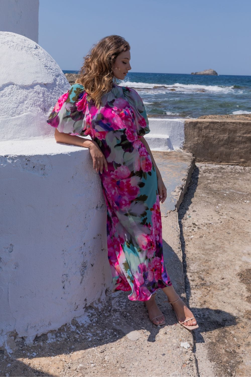 Kachel Jack Maxi Dress - Bloom Shadows - Pinkhill -  - [] - Darwin boutique - Australian fashion design - Darwin Fashion - Australian Fashion Designer - Australian Fashion Designer Brands - Australian Fashion Design 