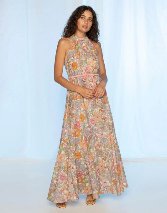 Kachel Jemma Maxi Dress - Multi