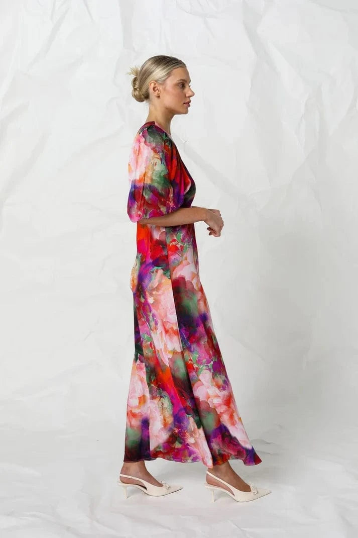 Kachel Quinn Midi Dress - Pinkhill -  - [] - Darwin boutique - Australian fashion design - Darwin Fashion - Australian Fashion Designer - Australian Fashion Designer Brands - Australian Fashion Design 