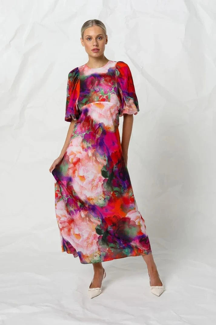 Kachel Quinn Midi Dress - Pinkhill -  - [] - Darwin boutique - Australian fashion design - Darwin Fashion - Australian Fashion Designer - Australian Fashion Designer Brands - Australian Fashion Design 