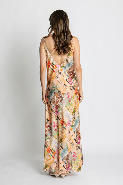 Kachel Selena Slip Dress in Capri floral