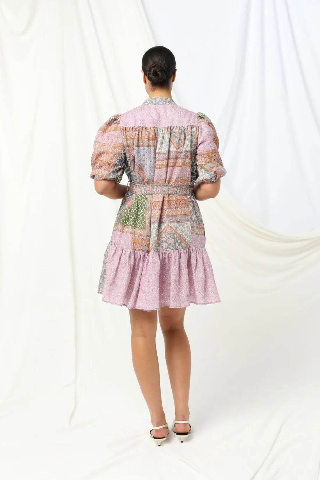 Kachel Stella Mini Dress - Multi - Pinkhill
