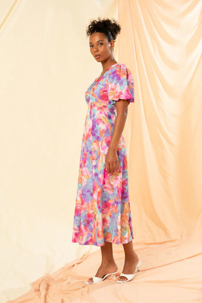 Kachel Oliva Twist Front Maxi Dress - Kachel - Pinkhill - darwin fashion - darwin boutique