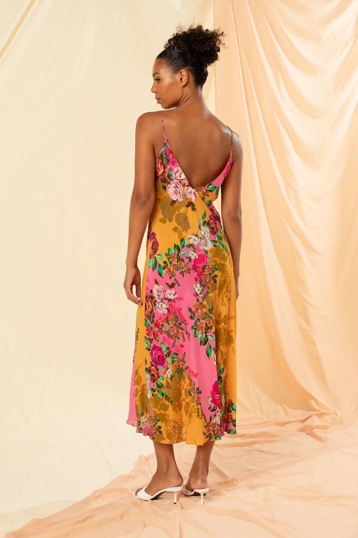 Kachel Valentina Midi Slip Dress - Kachel - Pinkhill - darwin fashion - darwin boutique