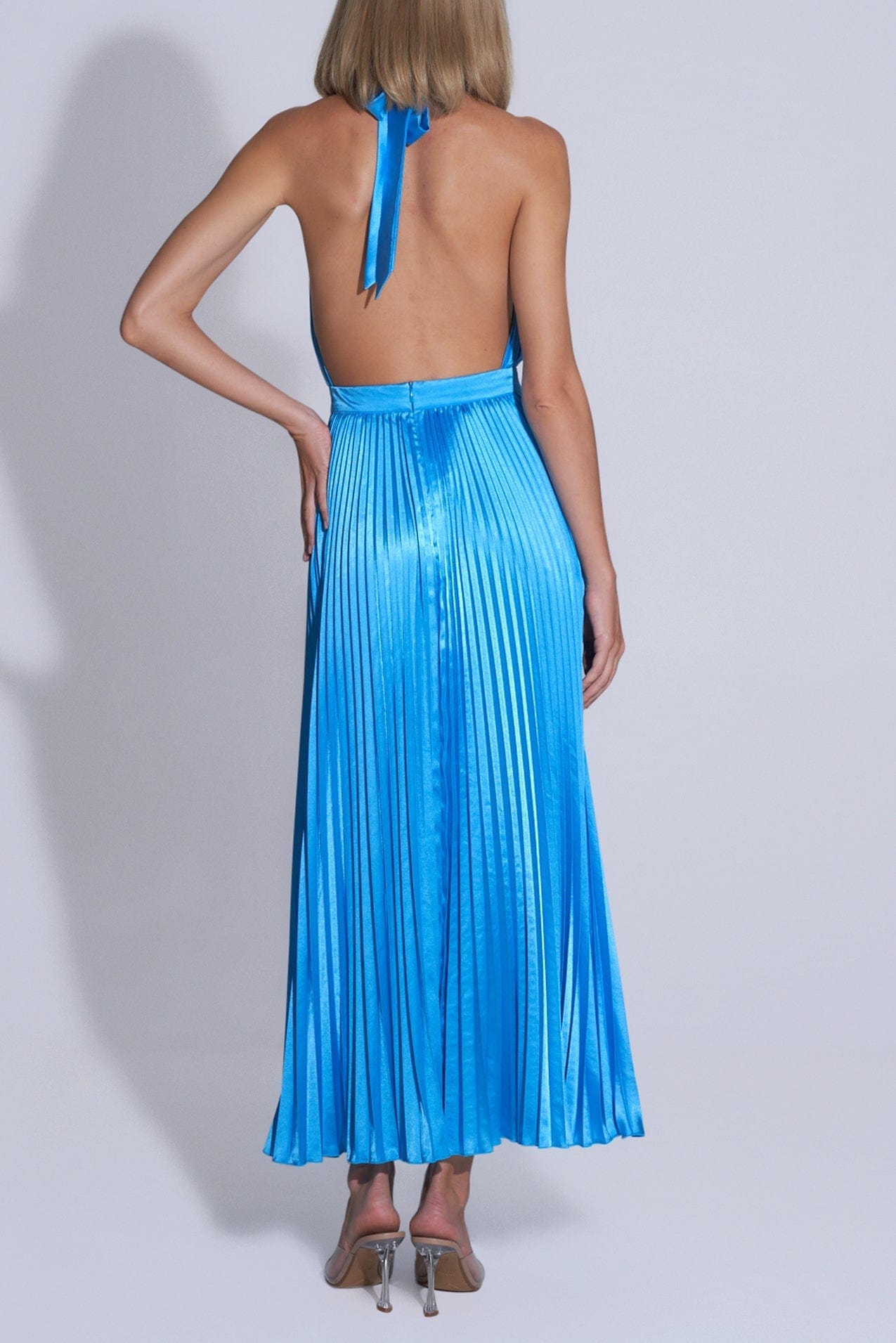 L'IDEE CINEMA GOWN - PACIFIC - Pinkhill - L'IDÉE - Pacific - Darwin boutique - Australian fashion design - Darwin Fashion - Australian Fashion Designer - Australian Fashion Designer Brands - Australian Fashion Design Gown