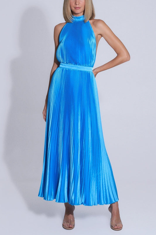 L'IDEE CINEMA GOWN - PACIFIC - Pinkhill - L'IDÉE - Pacific - Darwin boutique - Australian fashion design - Darwin Fashion - Australian Fashion Designer - Australian Fashion Designer Brands - Australian Fashion Design Gown