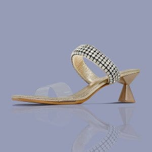 LAV-ISH  Evening Bling Double Strap Heels - Pinkhill - Lav-Ish -  - Darwin boutique - Australian fashion design - Darwin Fashion - Australian Fashion Designer - Australian Fashion Designer Brands - Australian Fashion Design Footwear