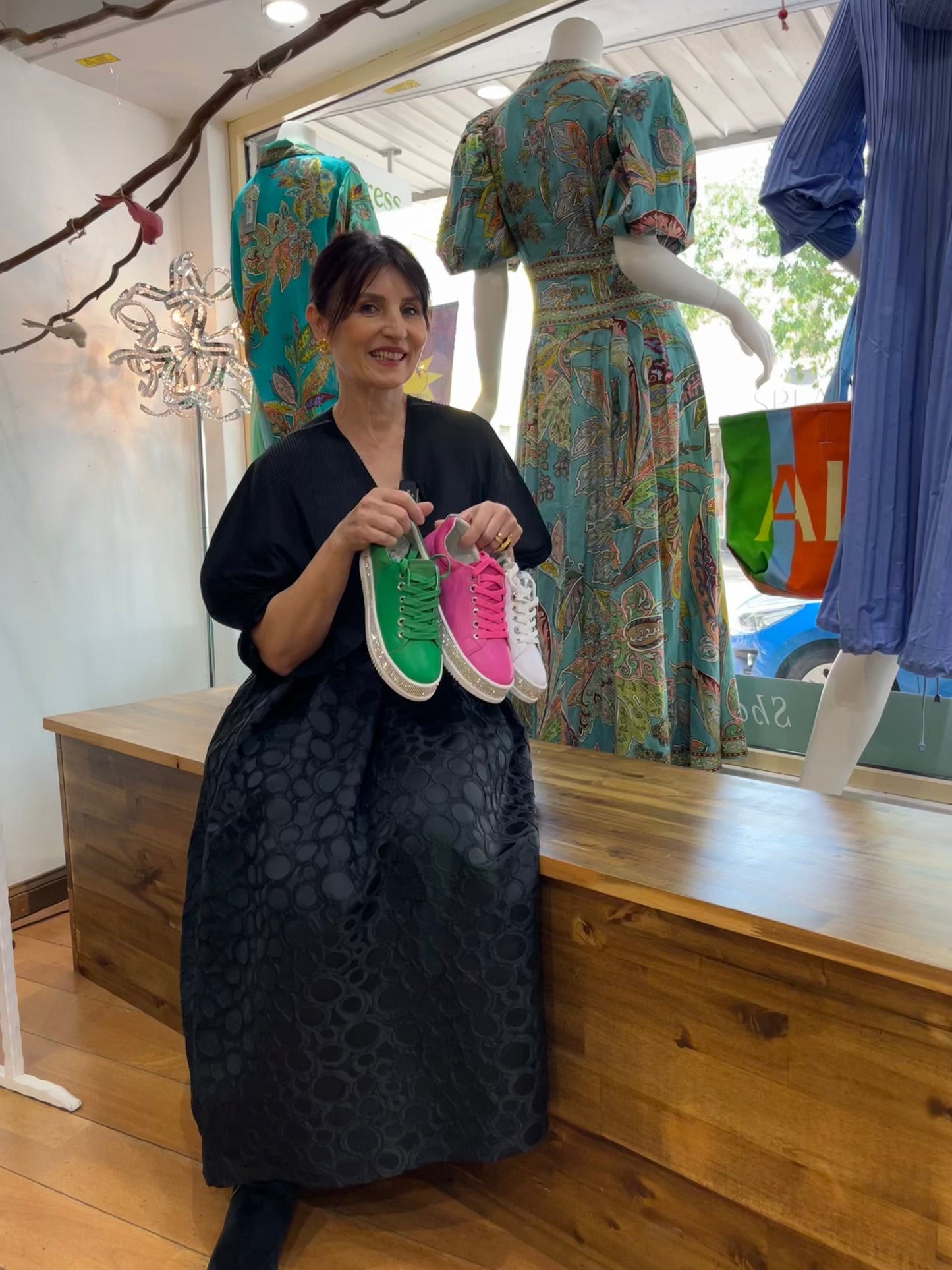 LAV-ISH SYDNEY - Crystal Sneakers- White - Pinkhill - Lav Ish - Lav-iSH, shoes - Darwin boutique - Australian fashion design - Darwin Fashion - Australian Fashion Designer - Australian Fashion Designer Brands - Australian Fashion Design Footwear