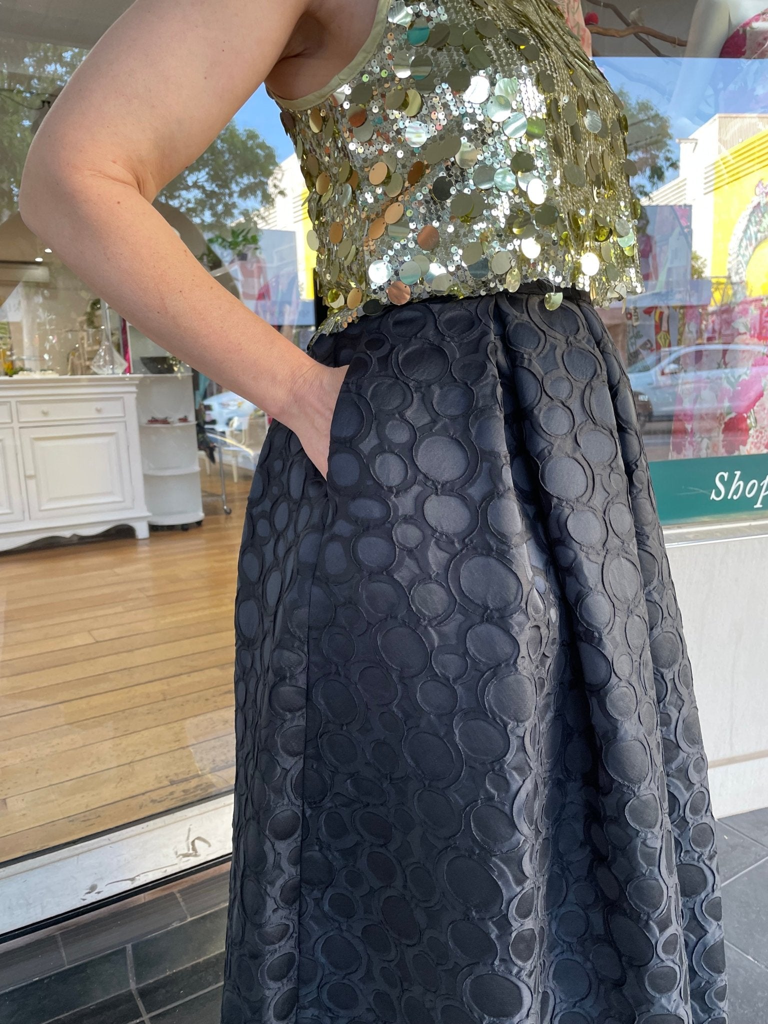 LUNATICA MILANO PLEATED SKIRT BLACK - LUNATICA MILANO - Pinkhill - darwin fashion - darwin boutique