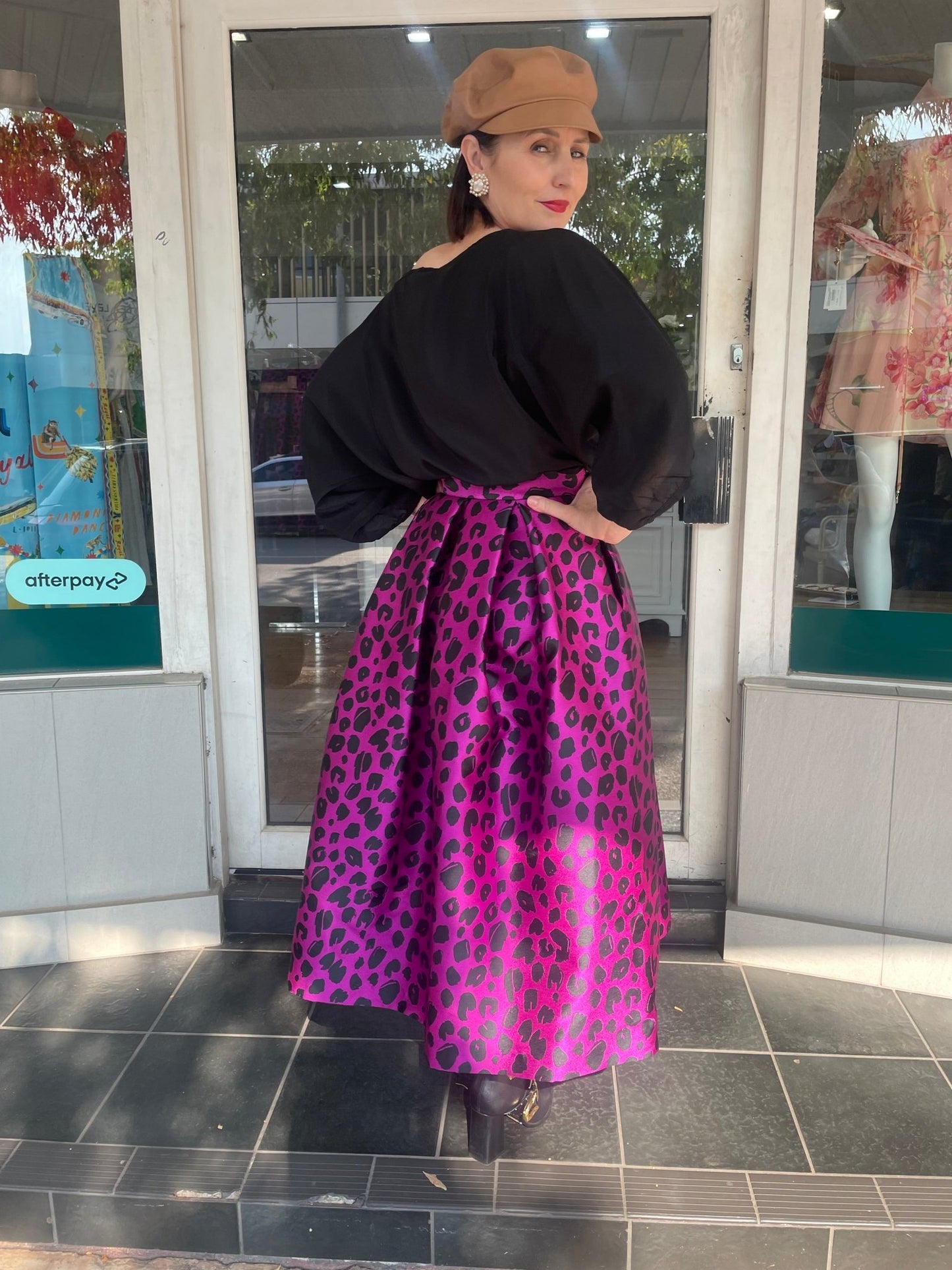 LUNATICA MILANO PLEATED SKIRT - VIOLET - LUNATICA MILANO - Pinkhill - darwin fashion - darwin boutique