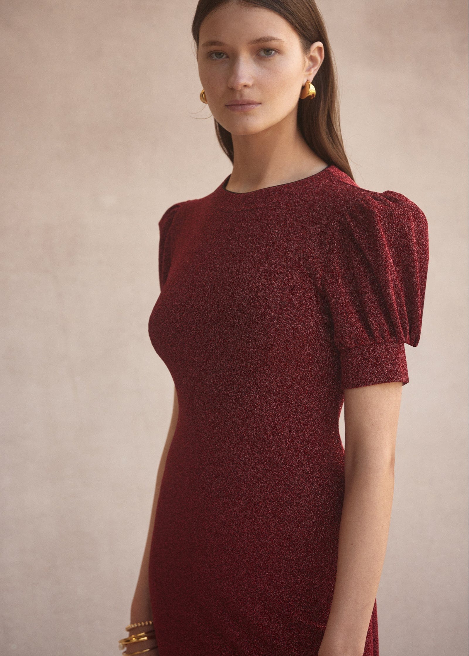 Luxe De Valentina Como Maxi Dress | Red Lamè - Pinkhill -  - [] - Darwin boutique - Australian fashion design - Darwin Fashion - Australian Fashion Designer - Australian Fashion Designer Brands - Australian Fashion Design 