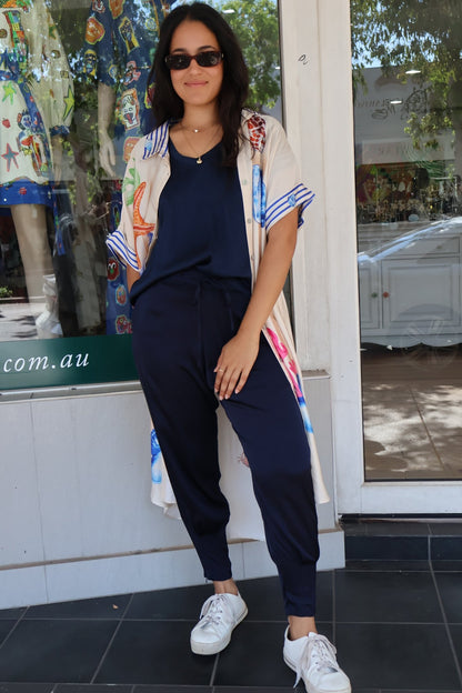 Maine Pants - Navy - Adine & Co - Pinkhill - darwin fashion - darwin boutique