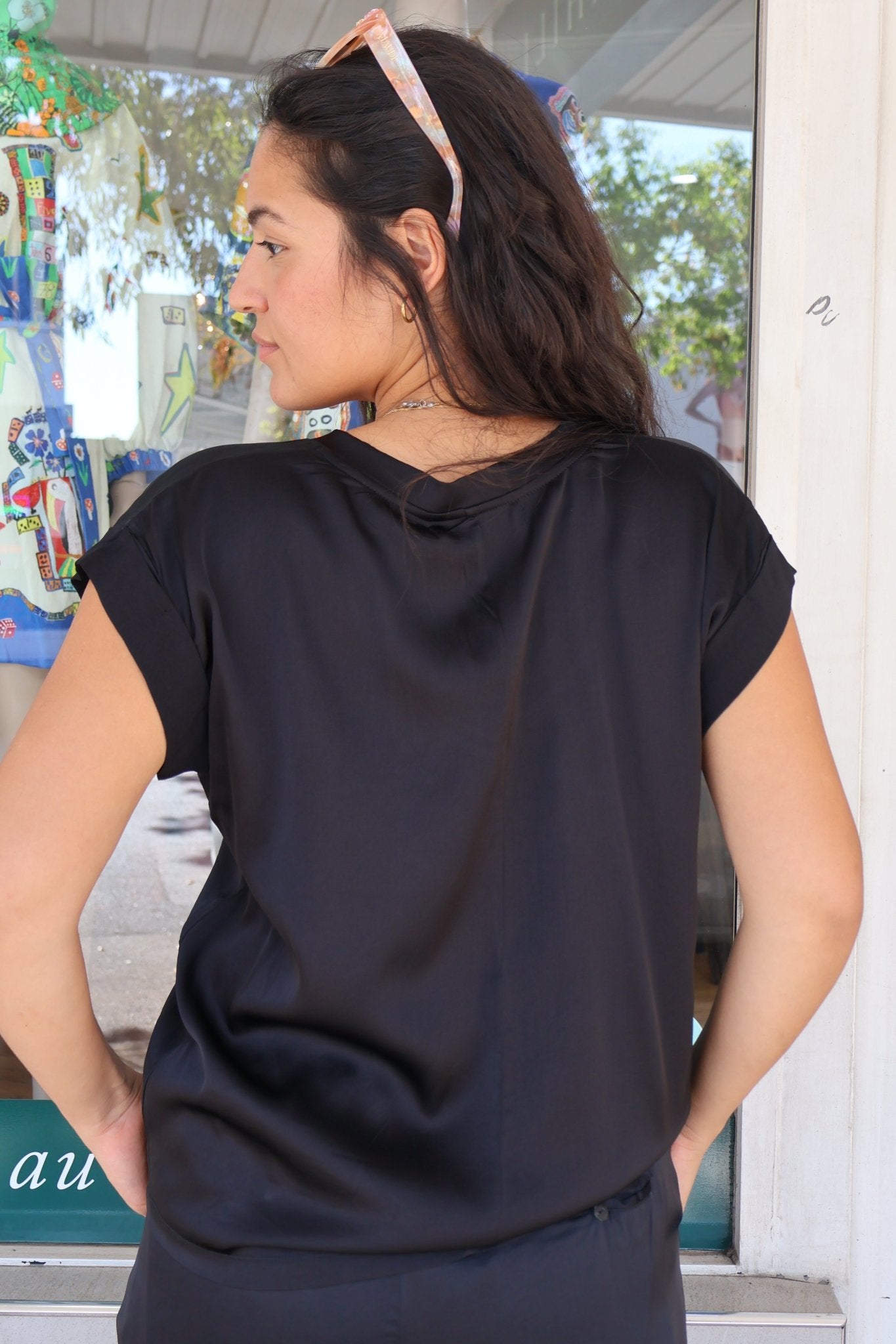 Maine Top - Black - Adine & Co - Pinkhill - darwin fashion - darwin boutique