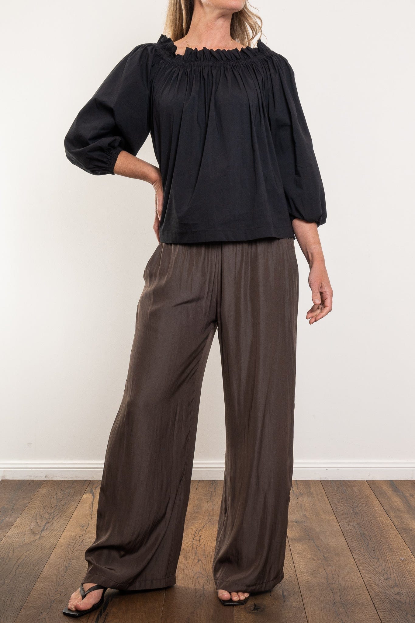 MELA PURDIE BREEZE BLOUSE - BLACK - Pinkhill -  - [] - Darwin boutique - Australian fashion design - Darwin Fashion - Australian Fashion Designer - Australian Fashion Designer Brands - Australian Fashion Design 