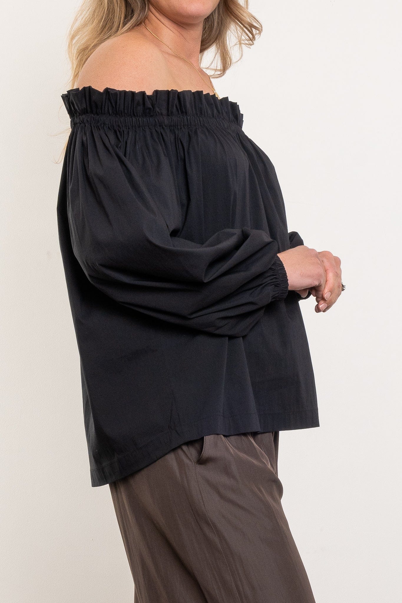 MELA PURDIE BREEZE BLOUSE - BLACK - Pinkhill -  - [] - Darwin boutique - Australian fashion design - Darwin Fashion - Australian Fashion Designer - Australian Fashion Designer Brands - Australian Fashion Design 