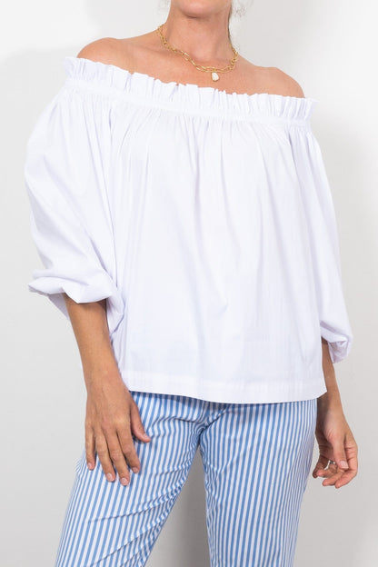 MELA PURDIE BREEZE BLOUSE - WHITE - Pinkhill -  - [] - Darwin boutique - Australian fashion design - Darwin Fashion - Australian Fashion Designer - Australian Fashion Designer Brands - Australian Fashion Design 