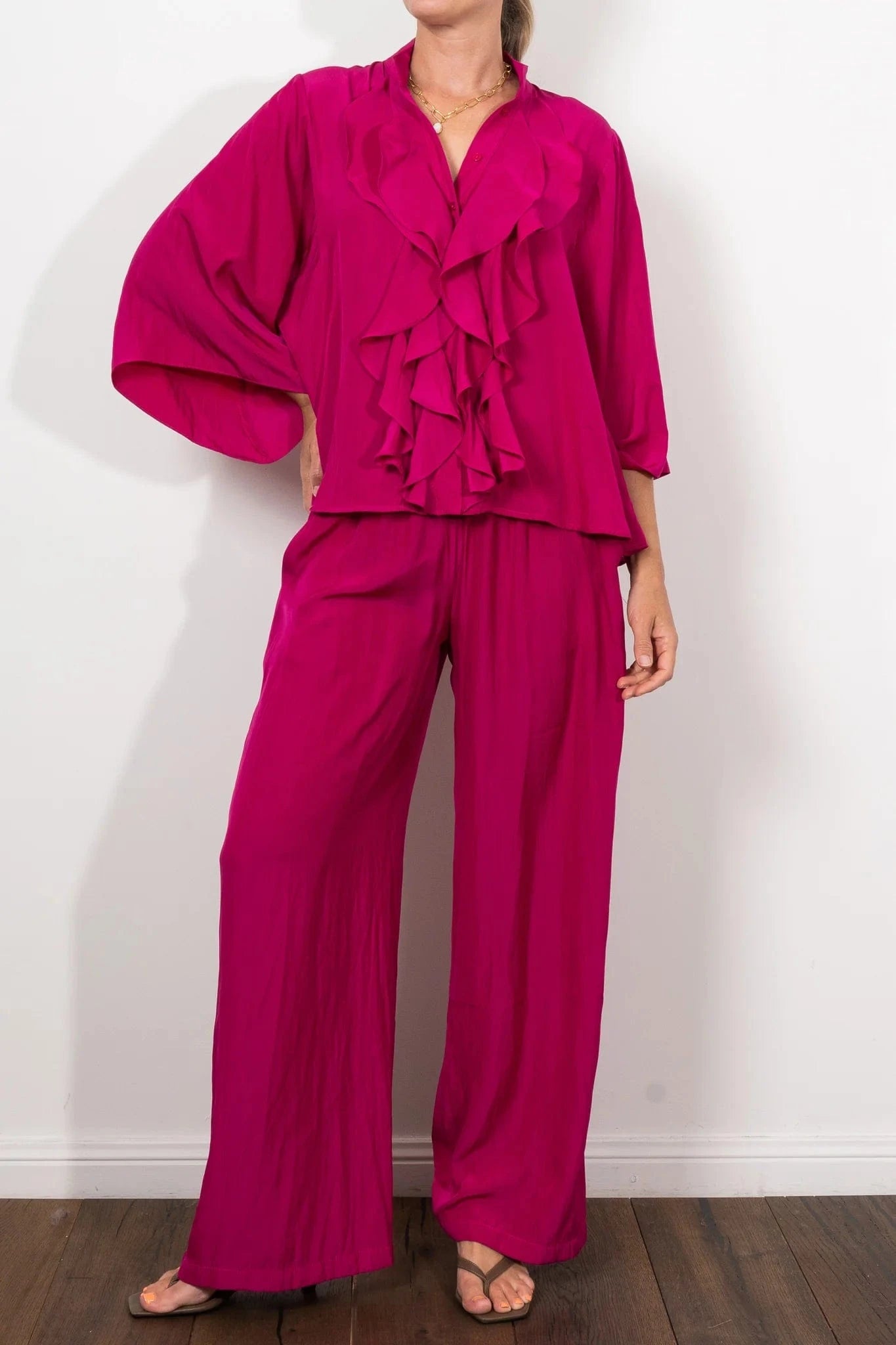 MELA PURDIE FEZZ BLOUSE - MAGENTA - Pinkhill -  - [] - Darwin boutique - Australian fashion design - Darwin Fashion - Australian Fashion Designer - Australian Fashion Designer Brands - Australian Fashion Design 