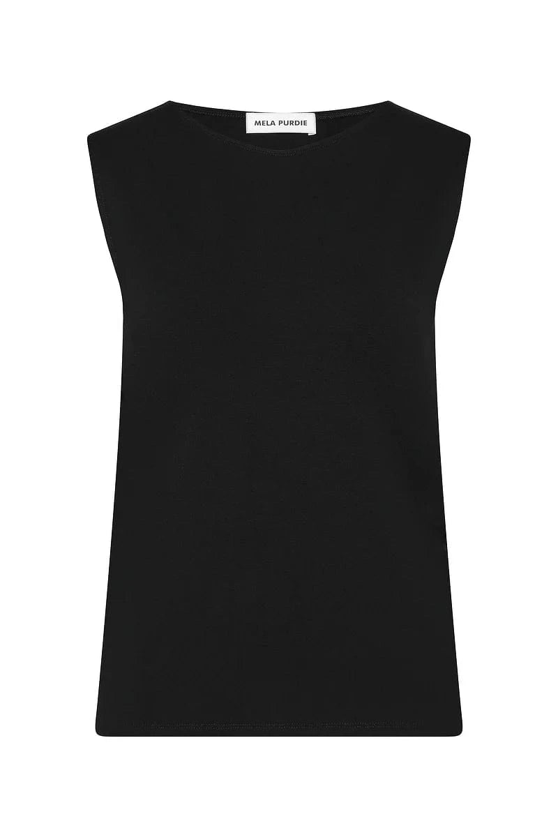 MELA PURDIE PALAZZO SHELL - BLACK - Pinkhill -  - [] - Darwin boutique - Australian fashion design - Darwin Fashion - Australian Fashion Designer - Australian Fashion Designer Brands - Australian Fashion Design 