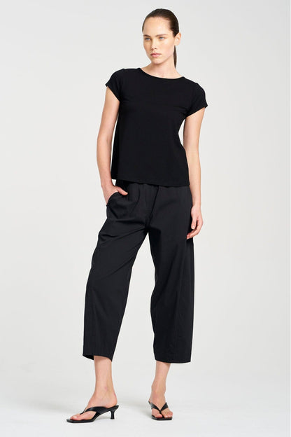 MELA PURDIE WIDE CROSS PANT - BLACK - Pinkhill -  - [] - Darwin boutique - Australian fashion design - Darwin Fashion - Australian Fashion Designer - Australian Fashion Designer Brands - Australian Fashion Design 
