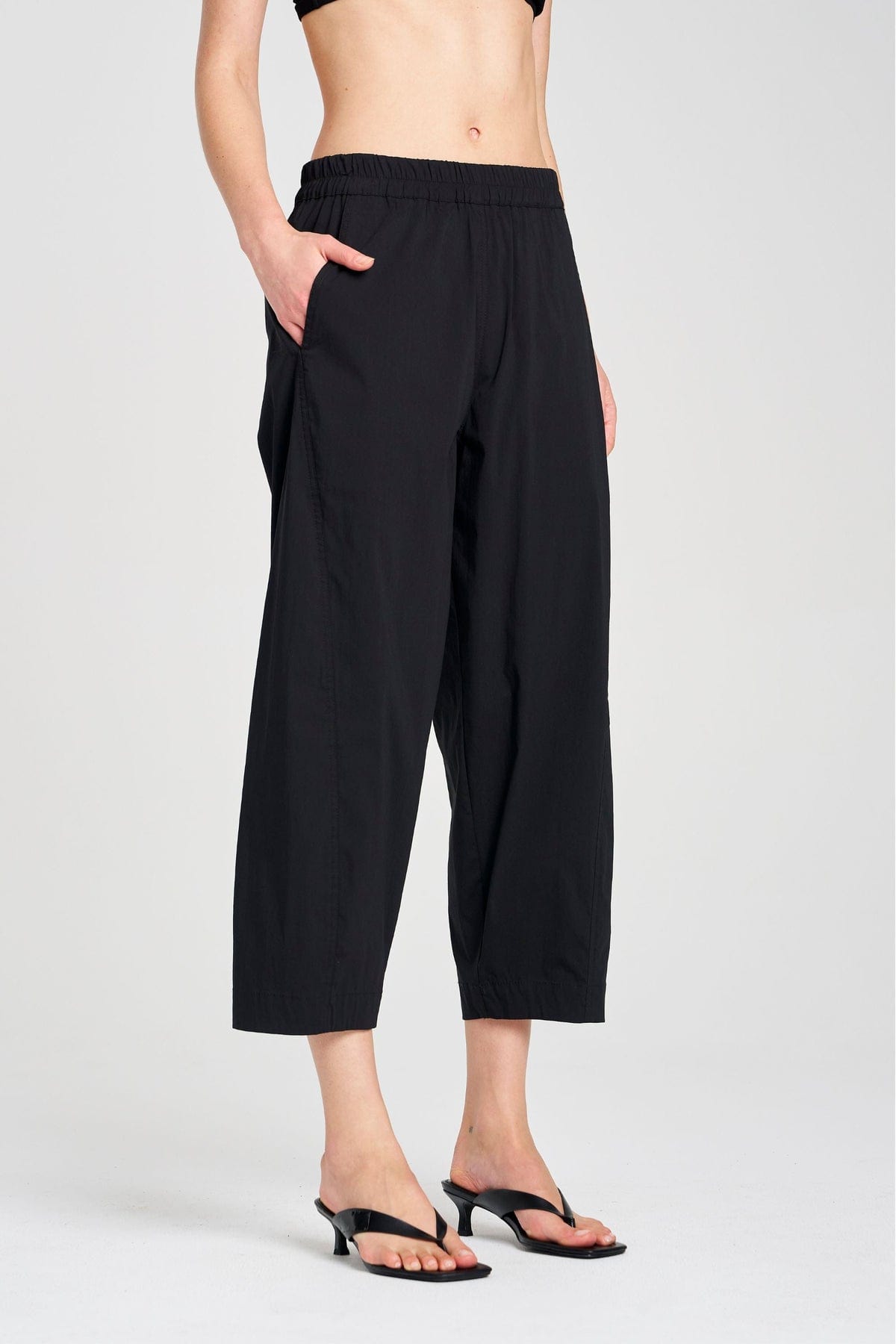 MELA PURDIE WIDE CROSS PANT - BLACK - Pinkhill -  - [] - Darwin boutique - Australian fashion design - Darwin Fashion - Australian Fashion Designer - Australian Fashion Designer Brands - Australian Fashion Design 