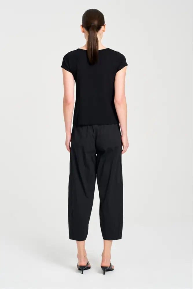 MELA PURDIE WIDE CROSS PANT - BLACK - Pinkhill -  - [] - Darwin boutique - Australian fashion design - Darwin Fashion - Australian Fashion Designer - Australian Fashion Designer Brands - Australian Fashion Design 