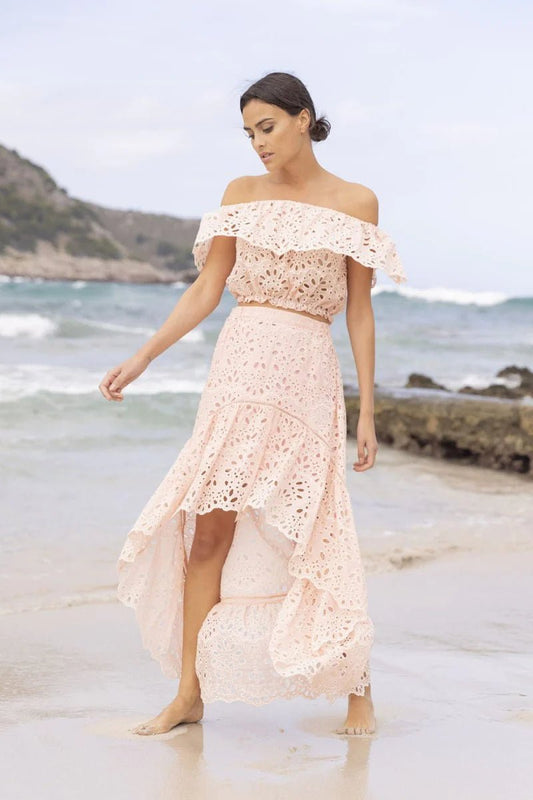 Miss June Paris - Corfou Skirt - Pinkhill, Darwin boutique, Australian high end fashion, Darwin Fashion