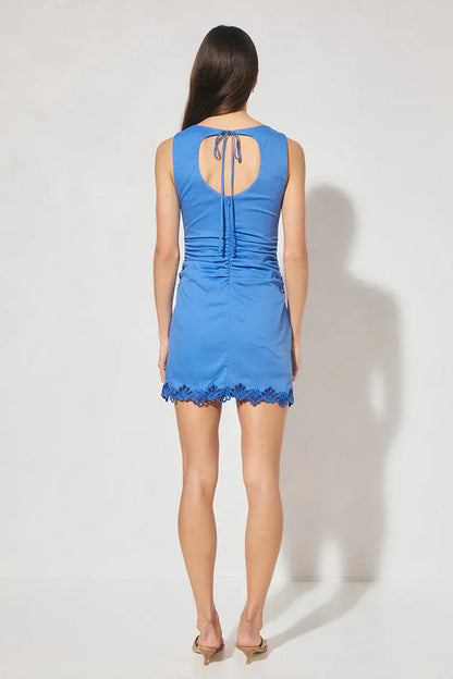Fran Mini Dress Bluebell - Pinkhill