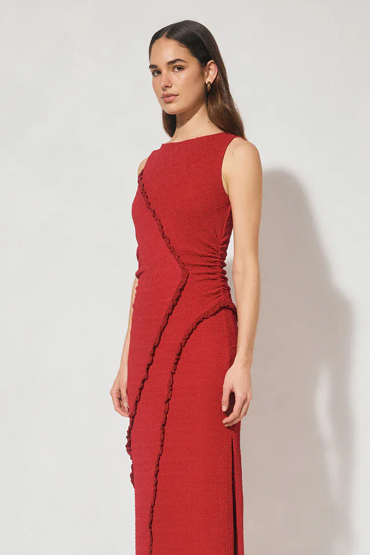 Mon Renn Marni Dress Berry - Pinkhill