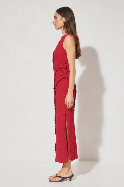 Mon Renn Marni Dress Berry - Pinkhill