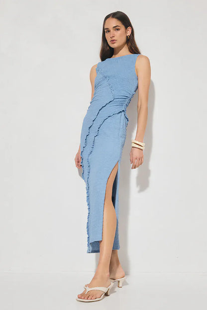 Mon Renn Marni Dress Powder Blue