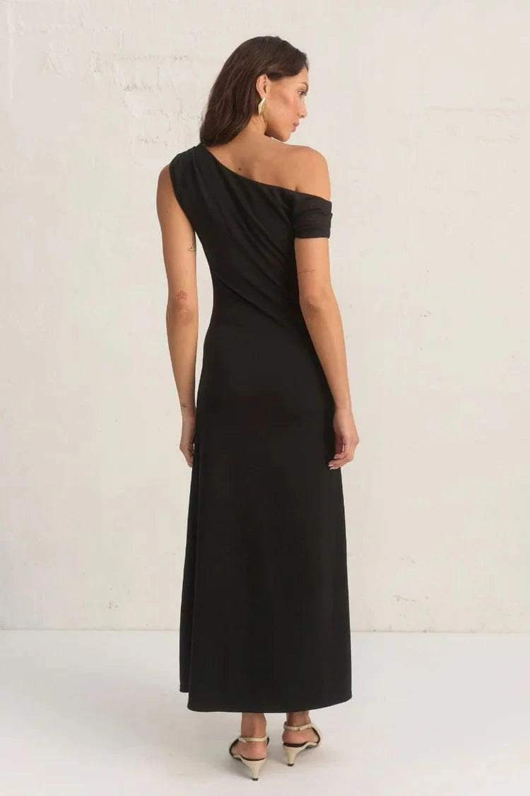 MON RENN YARAH DRESS - BLACK - Pinkhill -  - [] - Darwin boutique - Australian fashion design - Darwin Fashion - Australian Fashion Designer - Australian Fashion Designer Brands - Australian Fashion Design 
