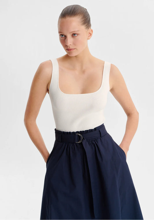 Morrison Bennett Knit Tank - White