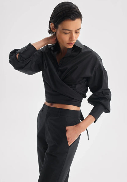 Morrison Charlotte Shirt - Black - Pinkhill -  - [] - Darwin boutique - Australian fashion design - Darwin Fashion - Australian Fashion Designer - Australian Fashion Designer Brands - Australian Fashion Design 