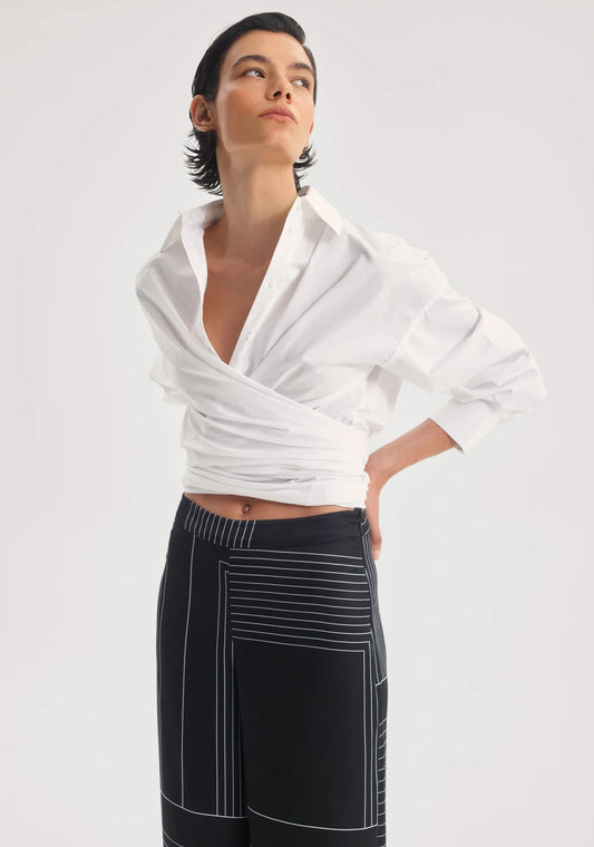 Morrison Charlotte Shirt - White - Pinkhill -  - [] - Darwin boutique - Australian fashion design - Darwin Fashion - Australian Fashion Designer - Australian Fashion Designer Brands - Australian Fashion Design 