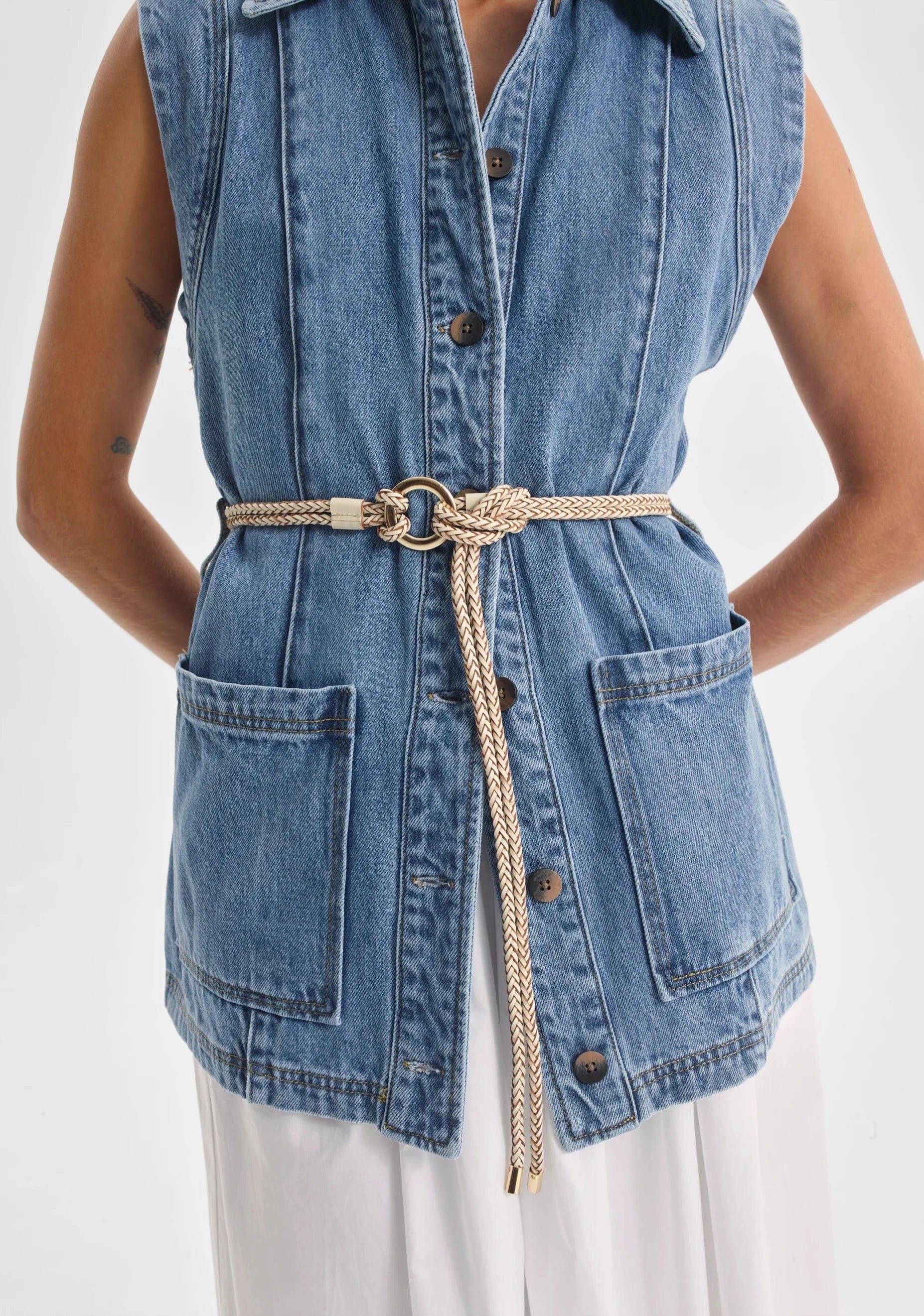 Morrison Juno Belt - Cream - Pinkhill -  - [] - Darwin boutique - Australian fashion design - Darwin Fashion - Australian Fashion Designer - Australian Fashion Designer Brands - Australian Fashion Design 